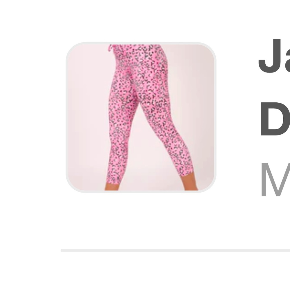 exotica athletica jamba jag performance panel pocket drawstring capri legging